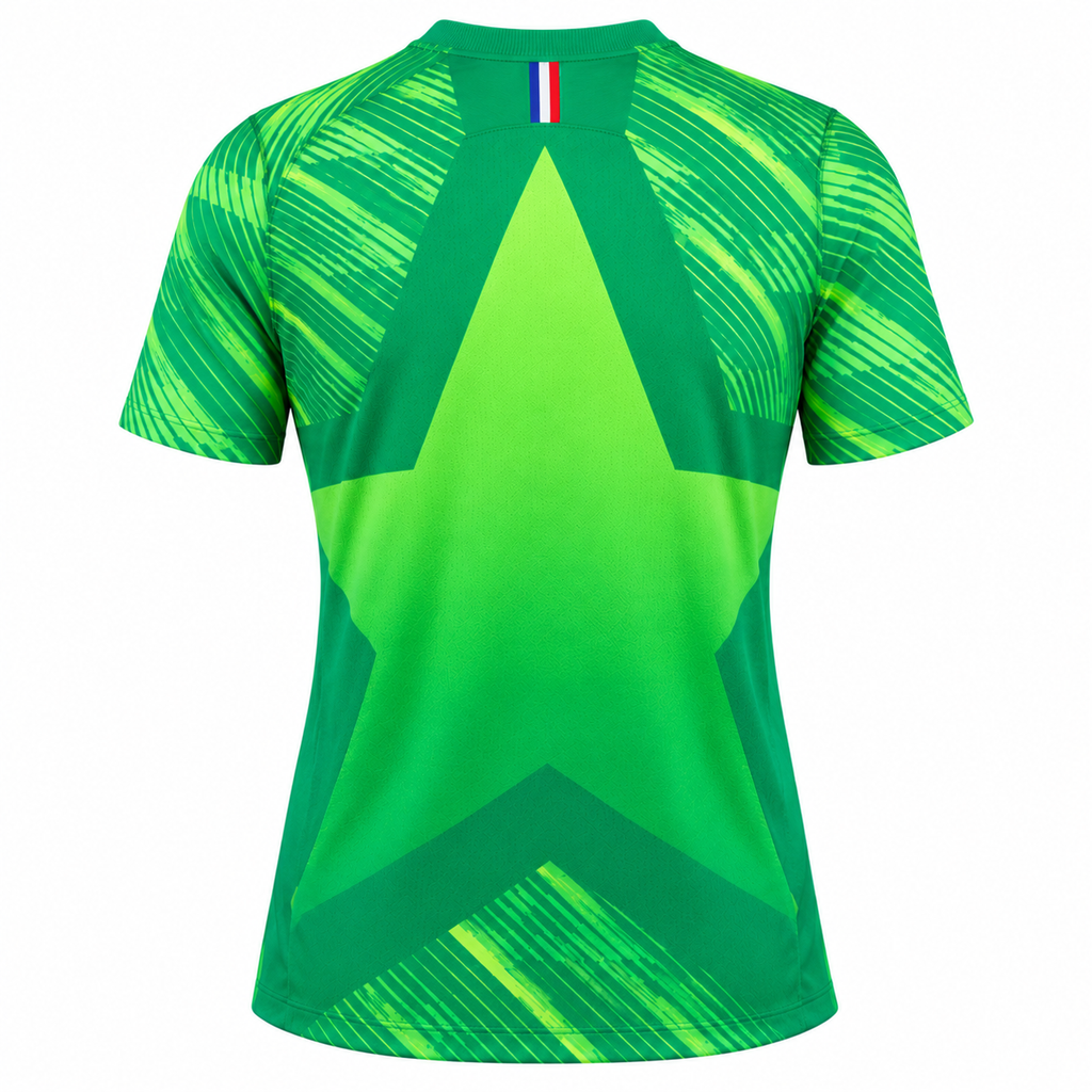 France 2026 green goalkeeper shirt back view