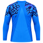 Nigeria 2026 blue goalkeeper shirt back view