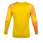 Netherlands 2026 yellow long sleeve goalkeeper shirt back view