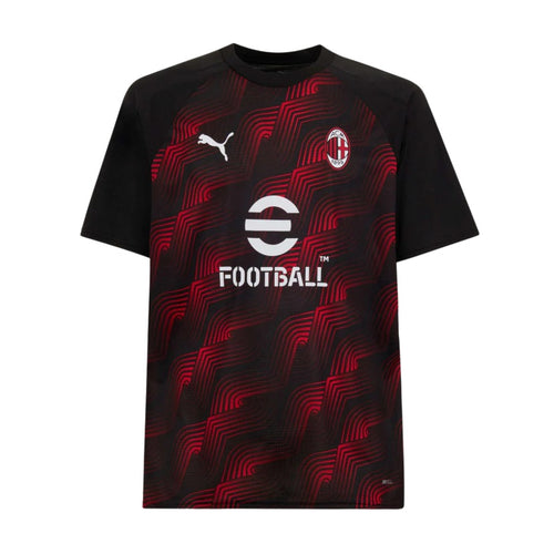 AC Milan 2023-24 Black Pre-Match Shirt