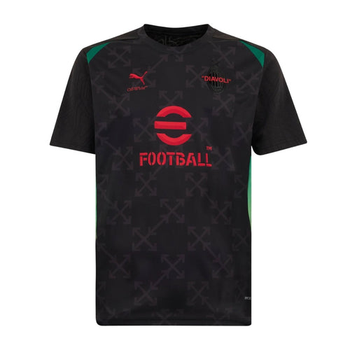 AC Milan 2024-25 Pre-Match Fourth Shirt