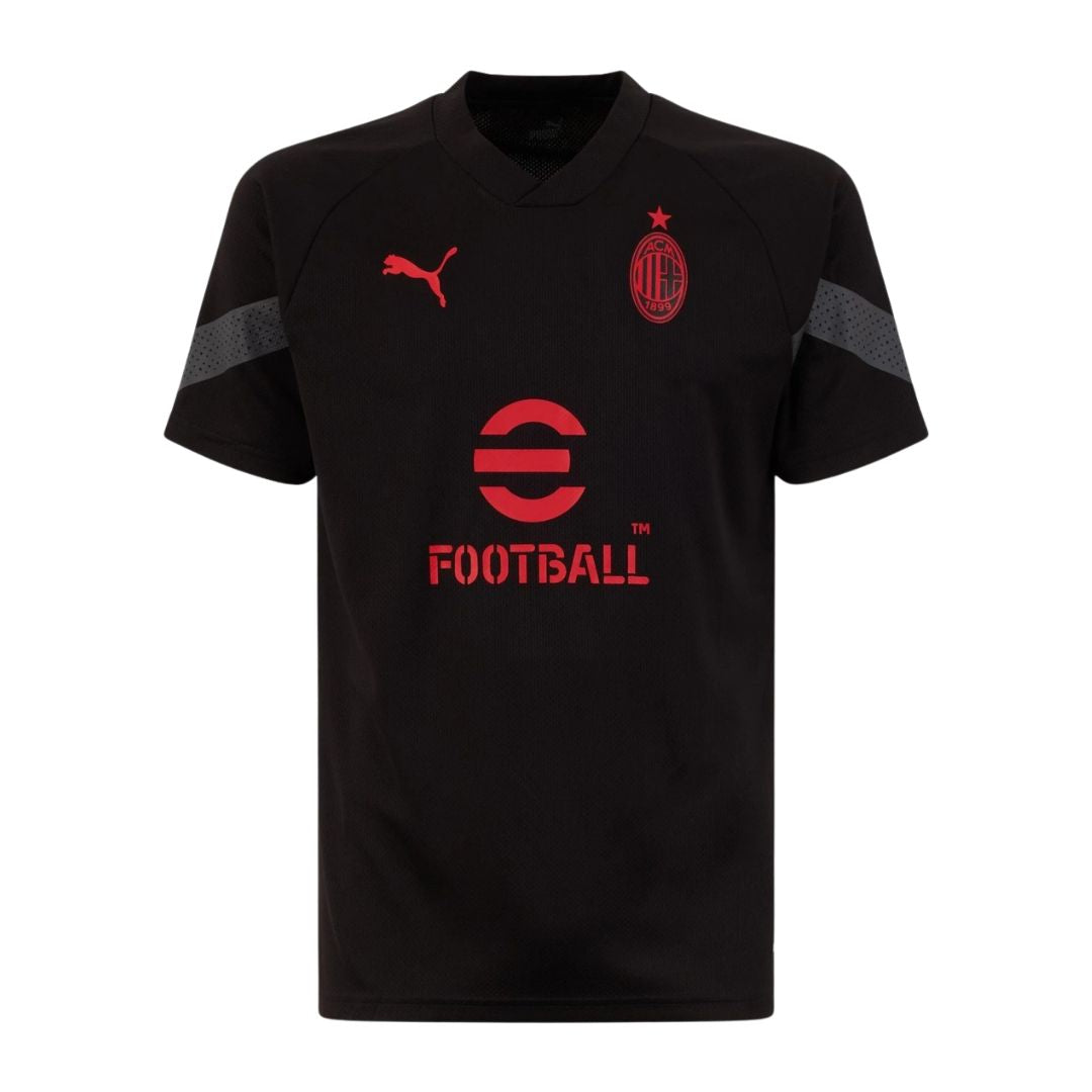 AC Milan 2022-23 Black Training Shirt