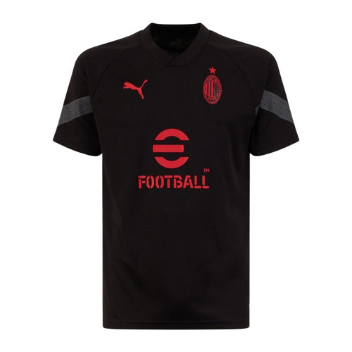 AC Milan 2022-23 Black Training Shirt