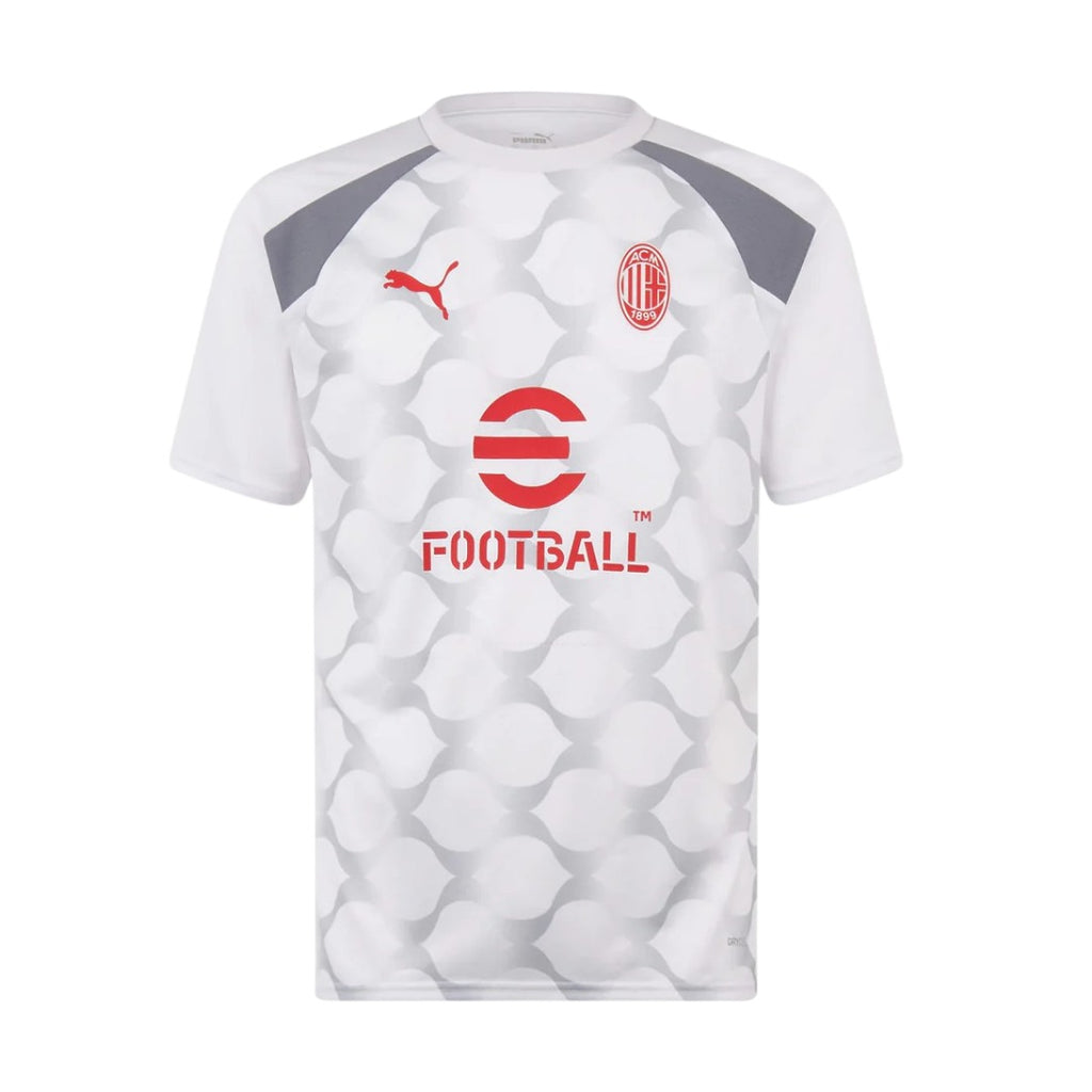 AC Milan 2023-24 White Pre-Match Shirt