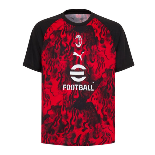 AC Milan 2025-26 Black Pre-Match Shirt