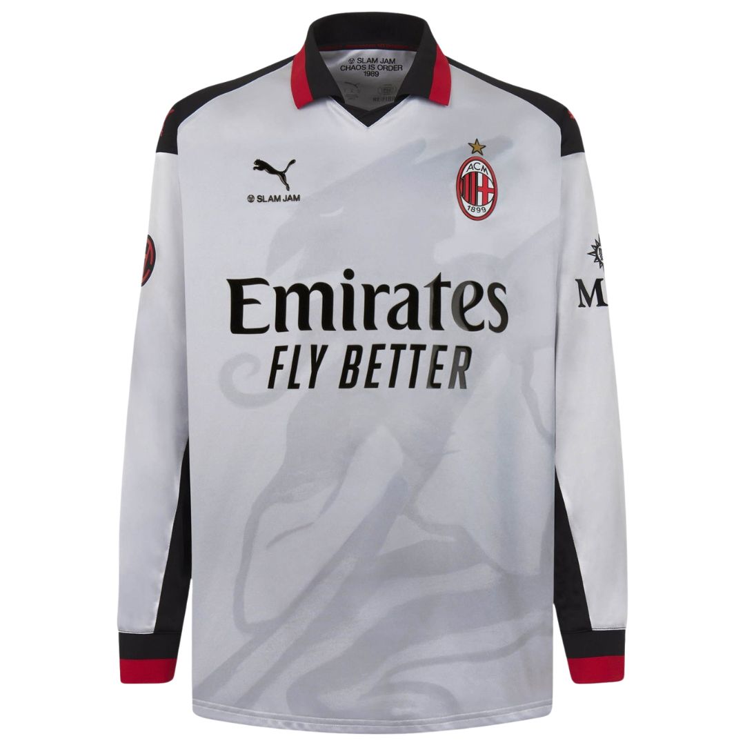 AC Milan x Slam Jam Silver Jersey 2025-26