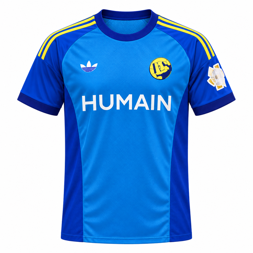  Al-Nassr FC 2026-27 Blue Golakeeper Shirt