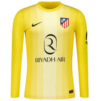 Atletico Madrid Yellow Goalkeeper Jersey 25-26