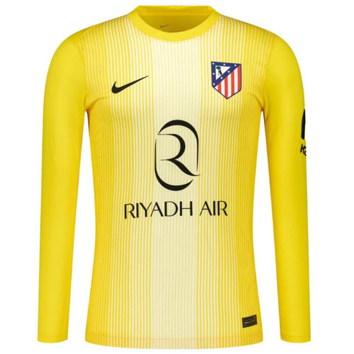 Atletico Madrid Yellow Goalkeeper Jersey 25-26