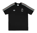 Belgium 2026 black retro travel shirt front with shoulder tape
