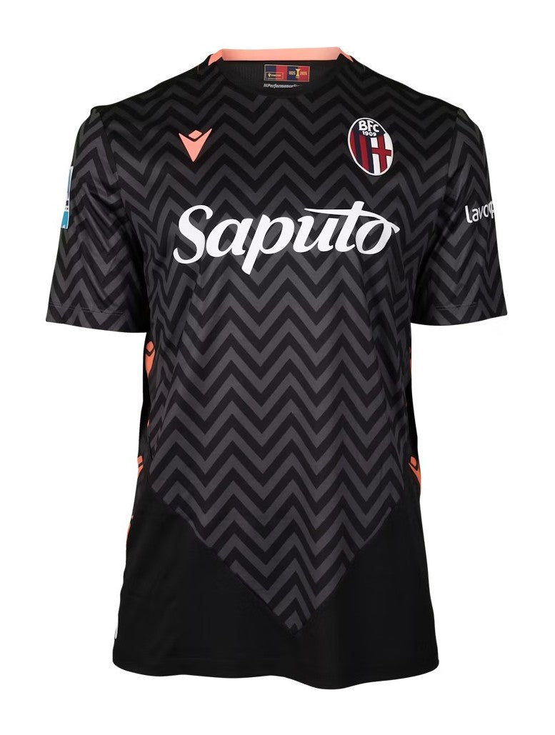 Bologna FC 2024-25 Black Goalkeeper Shirt