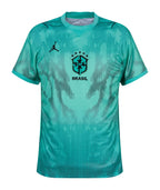 Brazil 2026 teal goalkeeper shirt front