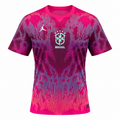 Brazil 2026 pink goalkeeper shirt front