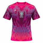 Brazil 2026 pink goalkeeper shirt front