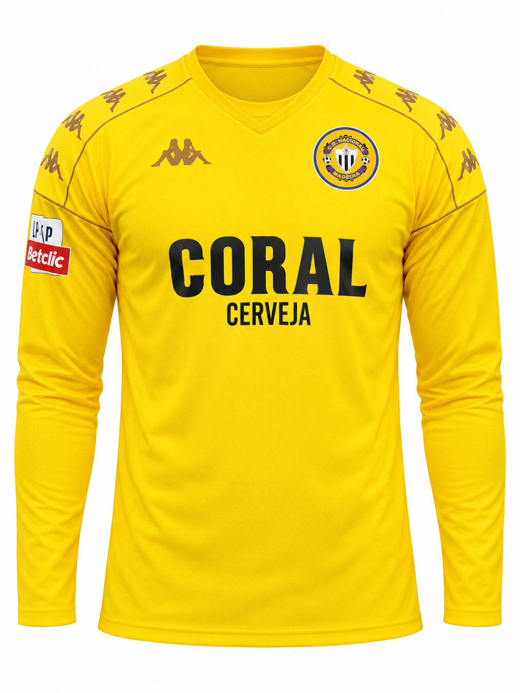 CD Nacional 2026-27 Yellow Goalkeeper Shirt