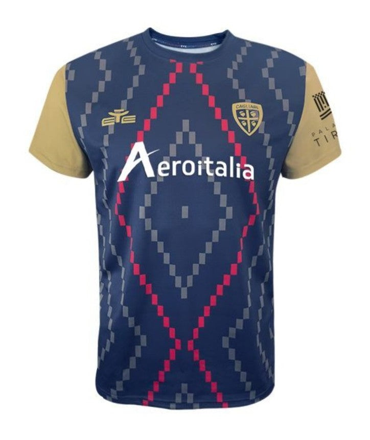Cagliari 2024-25 Pre-Match Shirt