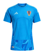 Croatia 2026-27 sky blue goalkeeper jersey front