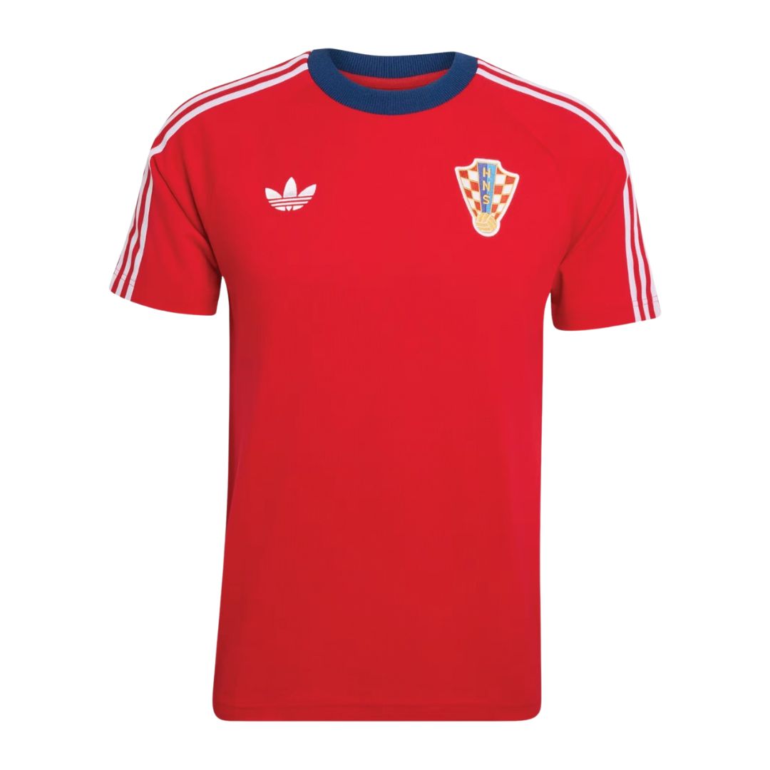 Croatia 2026-27 red travel shirt front