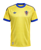Croatia 2026-27 yellow goalkeeper shirt front