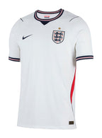 England 2026 home shirt front, white with navy collar