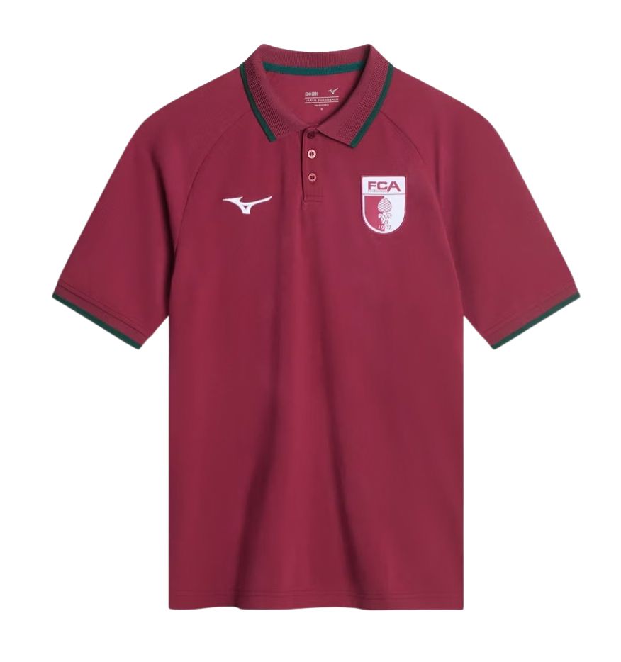 FC Augsburg 2026-27 Red Polo Shirt