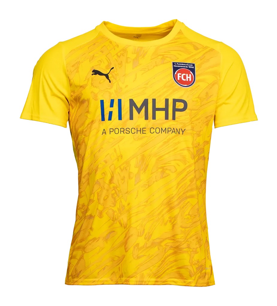 FC Heidenheim 2026-27 Yellow Goalkeeper Shirt