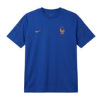 France 2026 training shirt front, plain royal blue