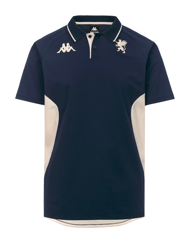 Genoa CFC 2026-27 Navy Polo Shirt
