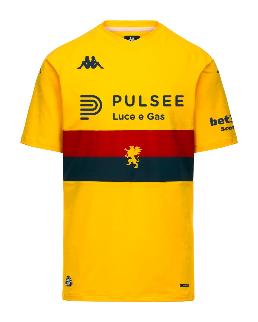 Genoa CFC 2026-27 Yellow Goalkeeper Jersey