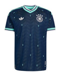 Germany 2026 away shirt front, navy with aqua trim