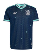 Germany 2026 away shirt front, navy with aqua trim