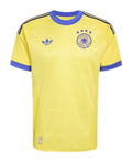 Germany 2026 yellow retro goalkeeper shirt front with purple collar