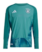 Germany 2026 green long sleeve goalkeeper shirt front