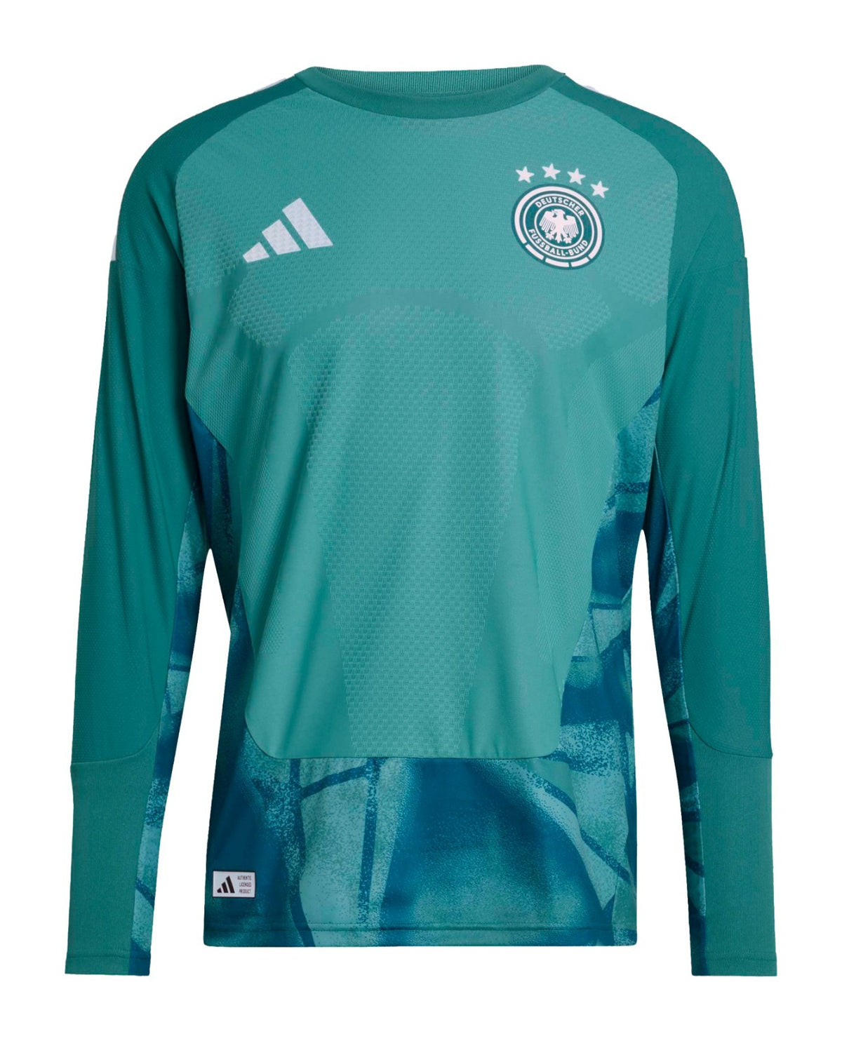 Germany 2026 green long sleeve goalkeeper shirt front