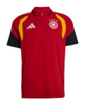 Germany 2026 red travel polo shirt front