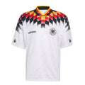 Germany 2026 white retro travel shirt front with zigzag shoulders