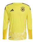 Germany 2026 yellow long sleeve goalkeeper shirt front