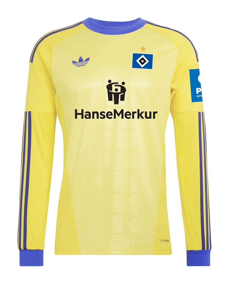 Hamburger SV 2026-27 Yellow Goalkeeper shirt