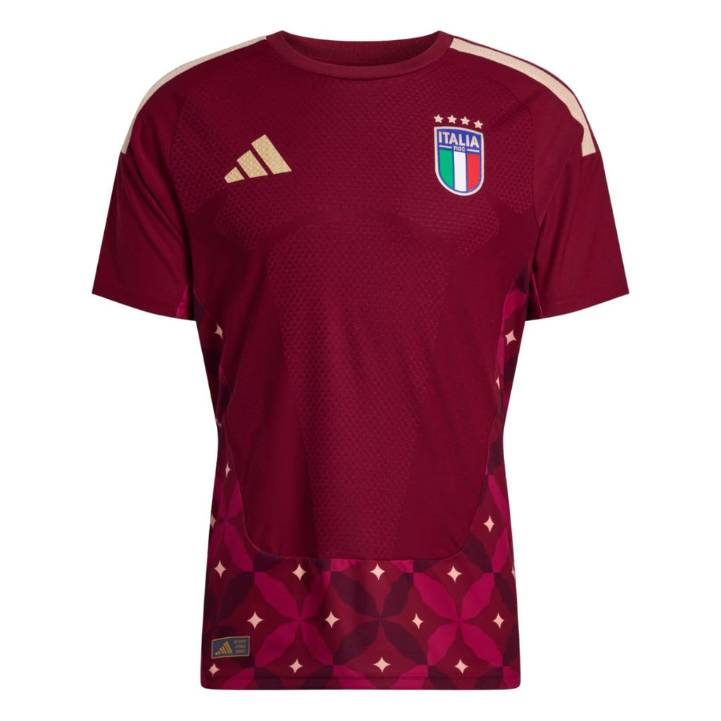 Italy 2026 burgundy goalkeeper shirt front
