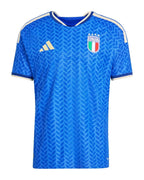 Italy 2026 home shirt front in Azzurri blue