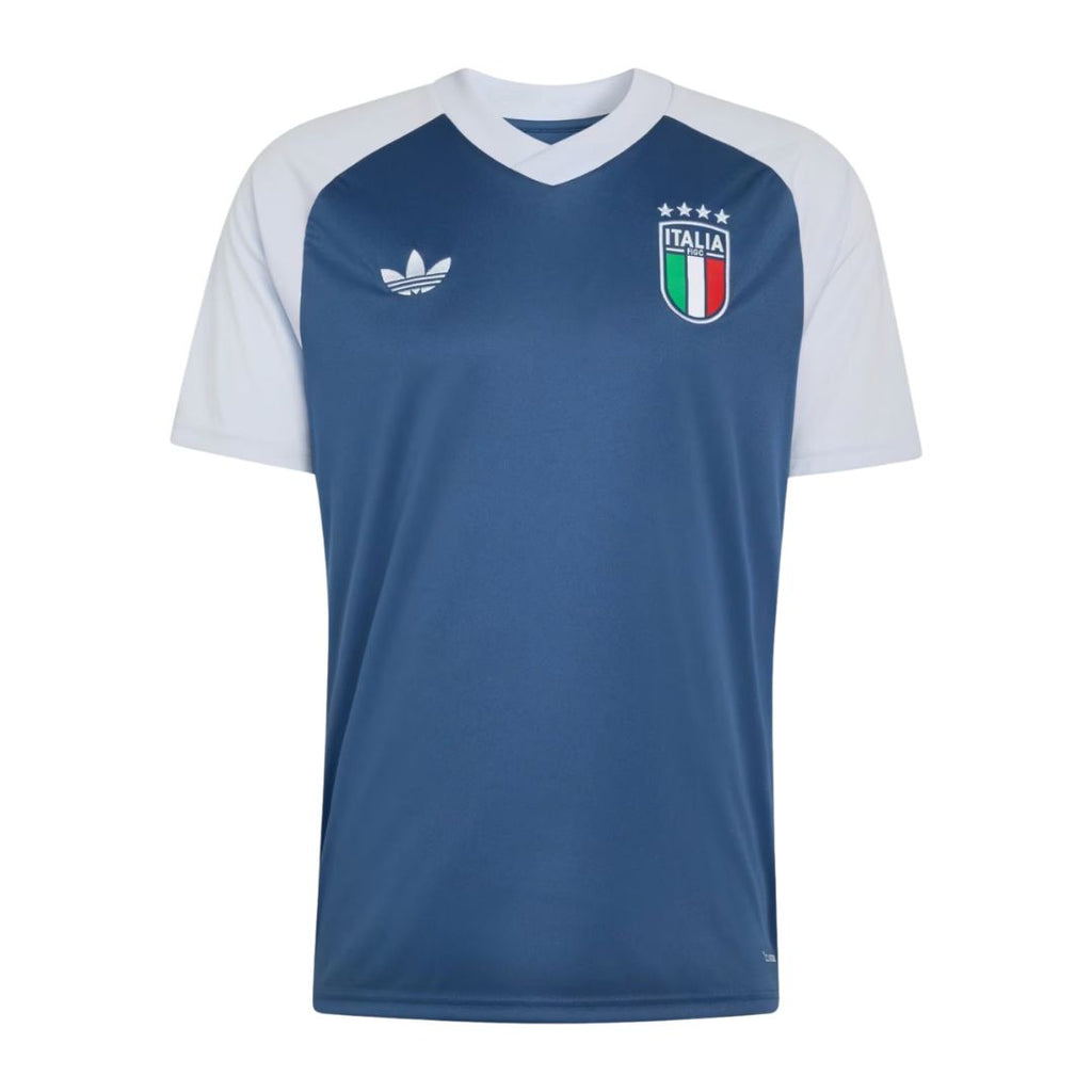Italy 2026 pre-match away shirt front in navy