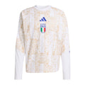 Italy 2026 pre-match home sweatshirt front in cream