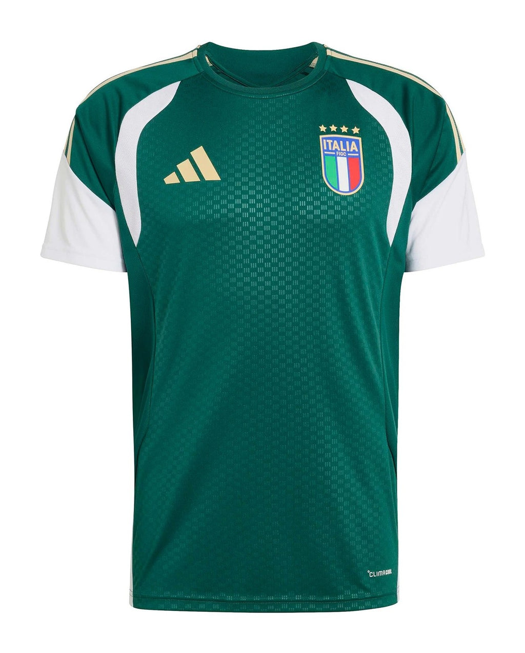 Italy 2026 green training jersey front