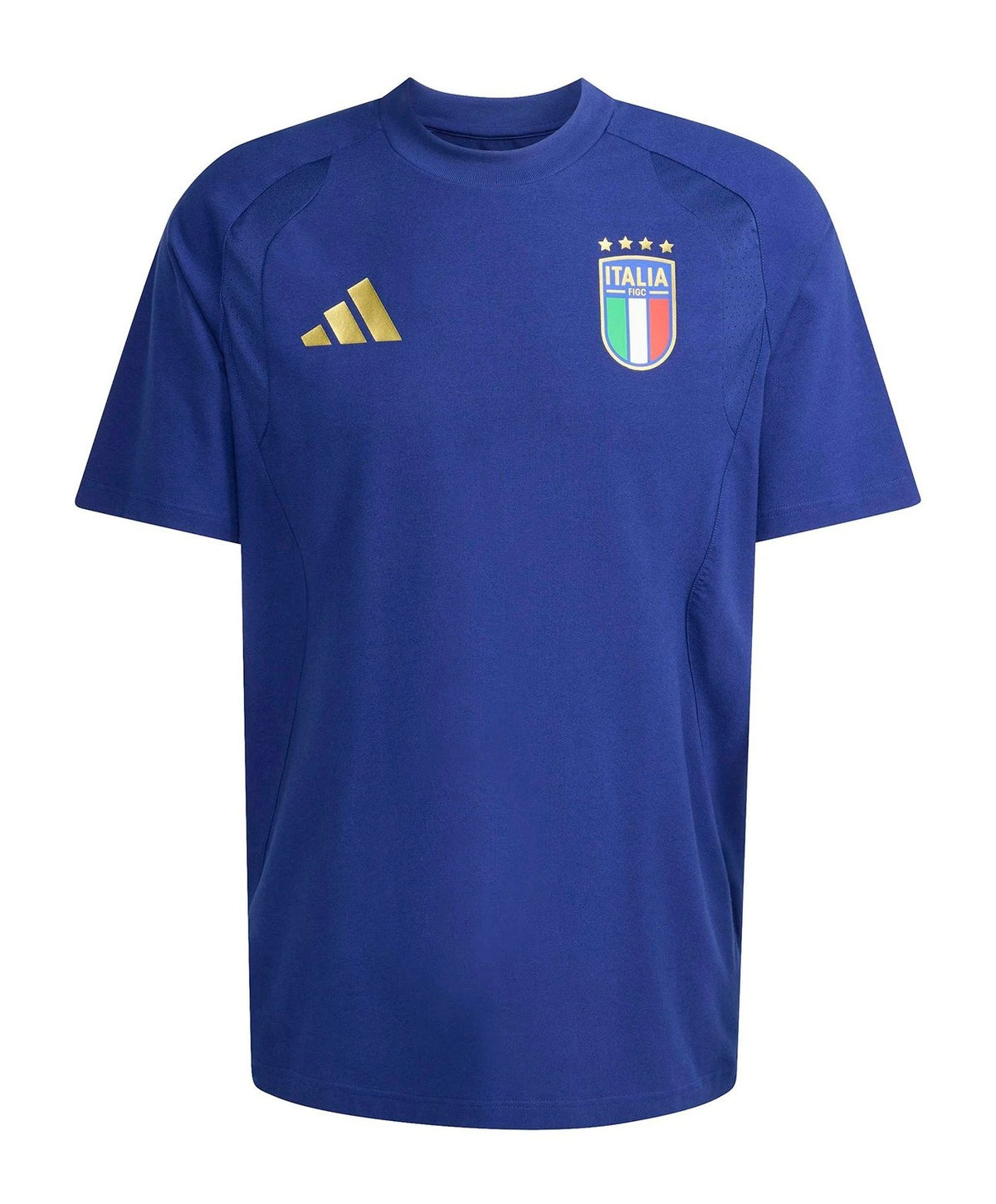 Italy 2026 royal blue travel shirt front