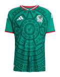 Mexico 2026 home shirt front in green with geometric pattern