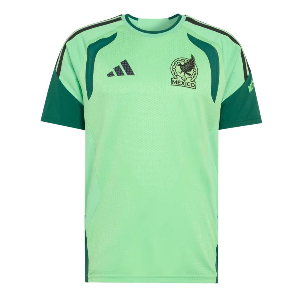 Mexico 2026 light green training jersey front