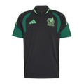 Mexico 2026 black travel polo jersey front