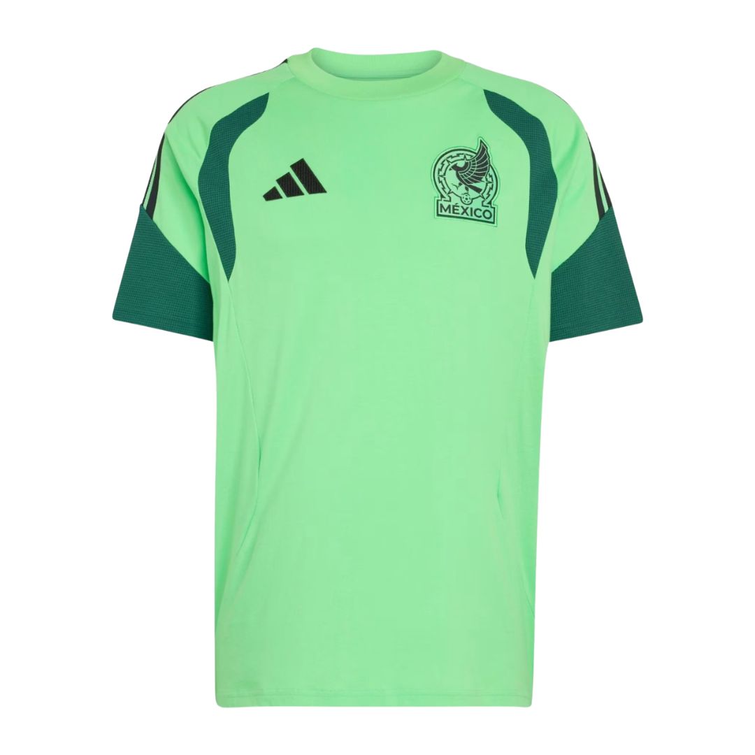 Mexico 2026 light green travel shirt front