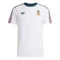 Mexico 2026 white travel shirt front with retro badge