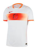 Netherlands 2026 away shirt front, white with orange band